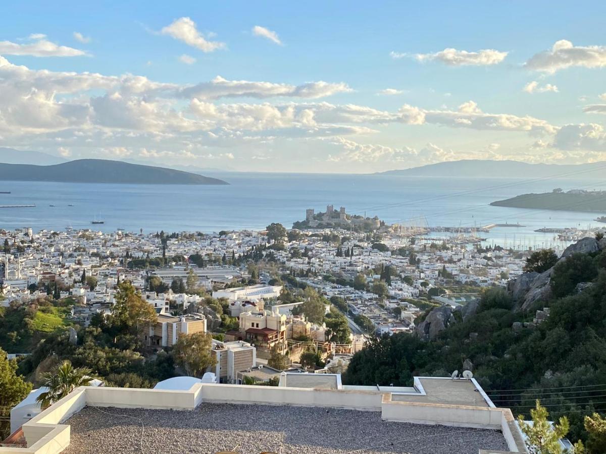 Bodrum Burcu Residence, Magnificent Sea View, Cozy, Free Otopark, Free Wifi Exterior photo