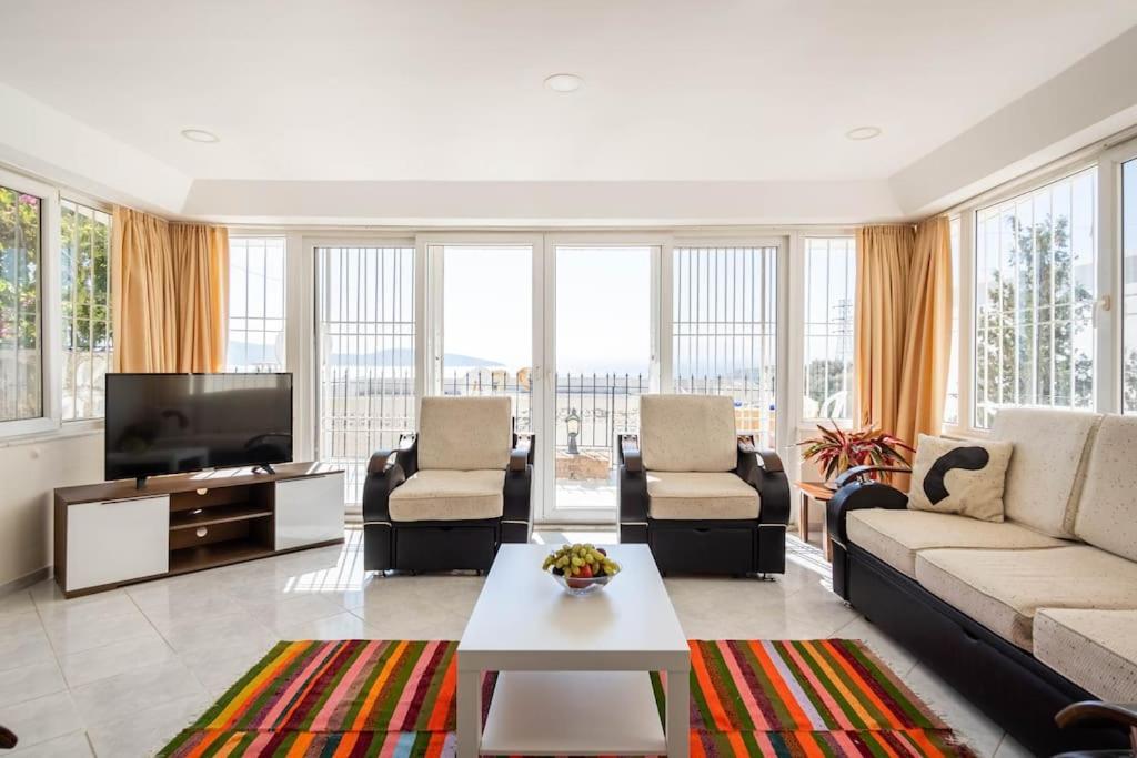 Bodrum Burcu Residence, Magnificent Sea View, Cozy, Free Otopark, Free Wifi Exterior photo